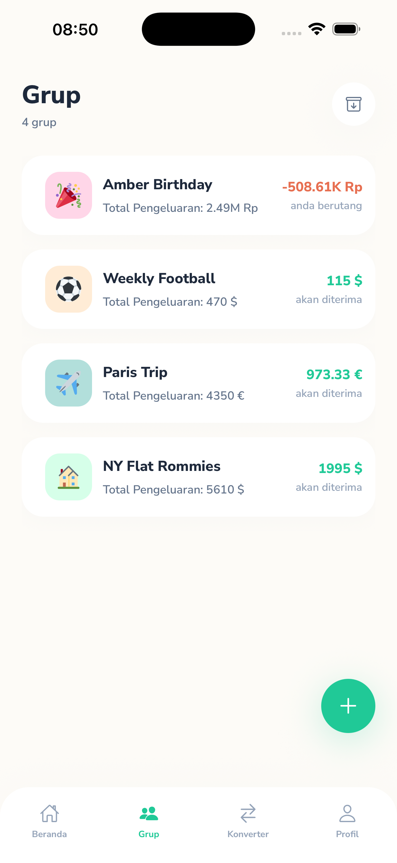 Manajemen Grup